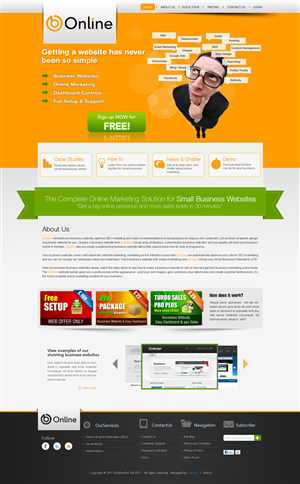 Web-Design von AriefK für bOnline Ltd. | Design: #567735