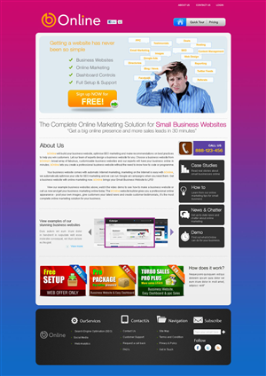 Web-Design von AriefK für bOnline Ltd. | Design: #568167