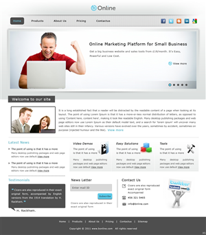 Web-Design von pb für bOnline Ltd. | Design: #562412