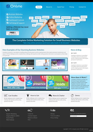 Web-Design von pb für bOnline Ltd. | Design: #564836