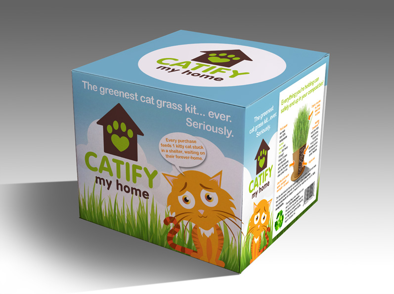 Verpackungs-Design von juanjoseolivieri für Catify My Home | Design #14594915