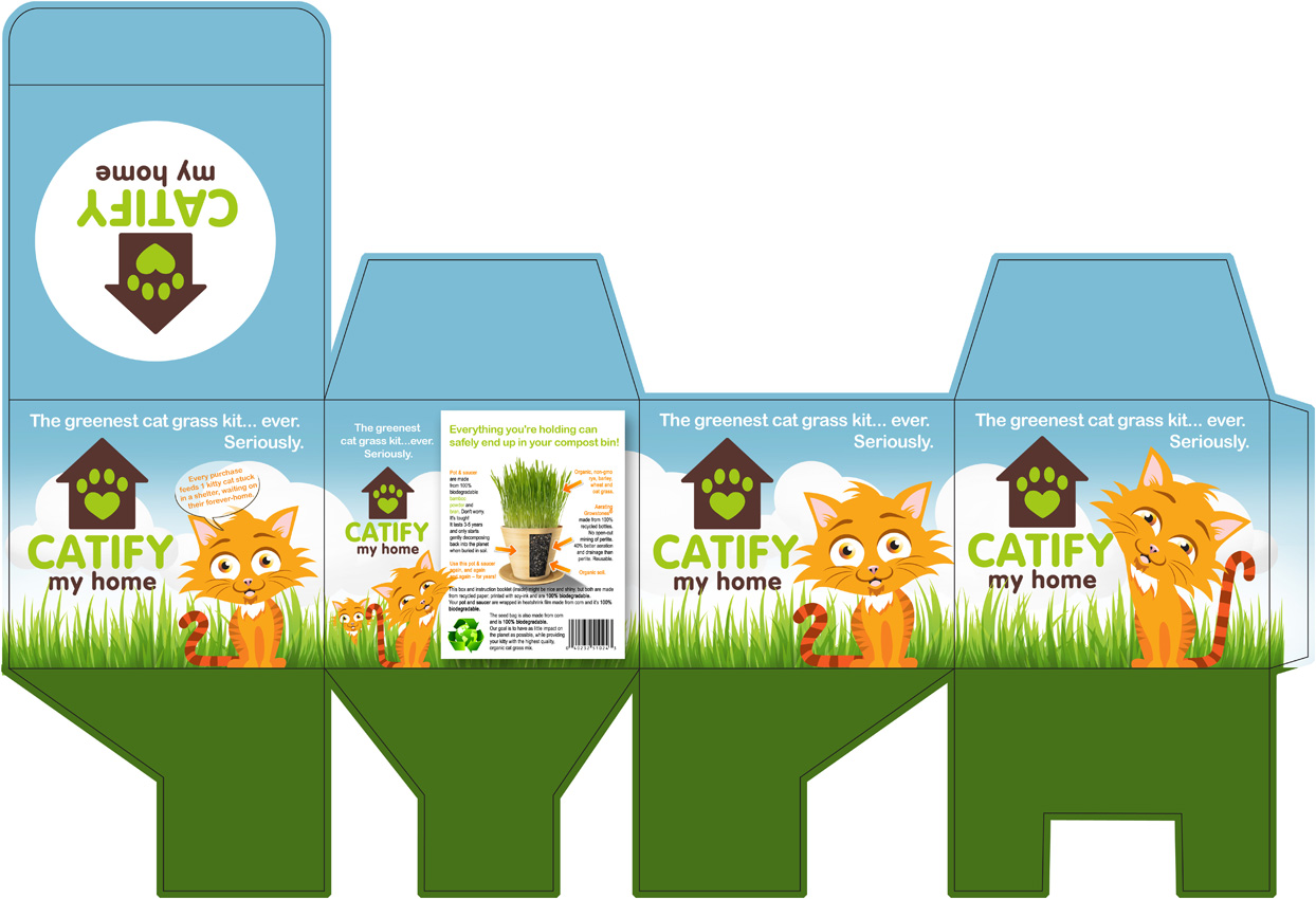 Verpackungs-Design von juanjoseolivieri für Catify My Home | Design #14604290