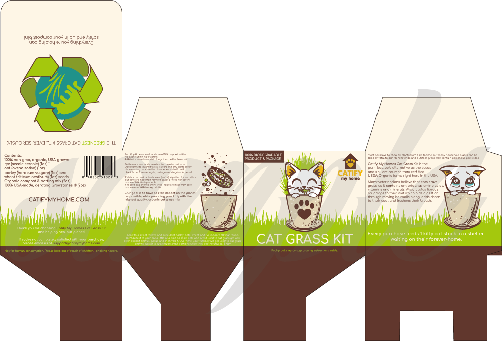 Packaging Design by jashellsworth for Catify My Home | Design #14643621