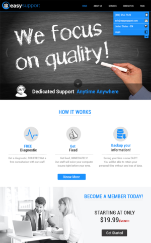 Web Design by CreativeDK for Adlook Marketing Ltd. | Design: #14609368