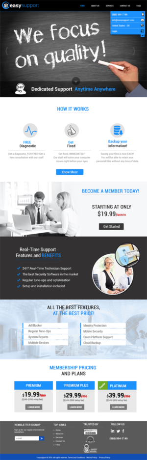 Web Design by CreativeDK for Adlook Marketing Ltd. | Design: #14609370