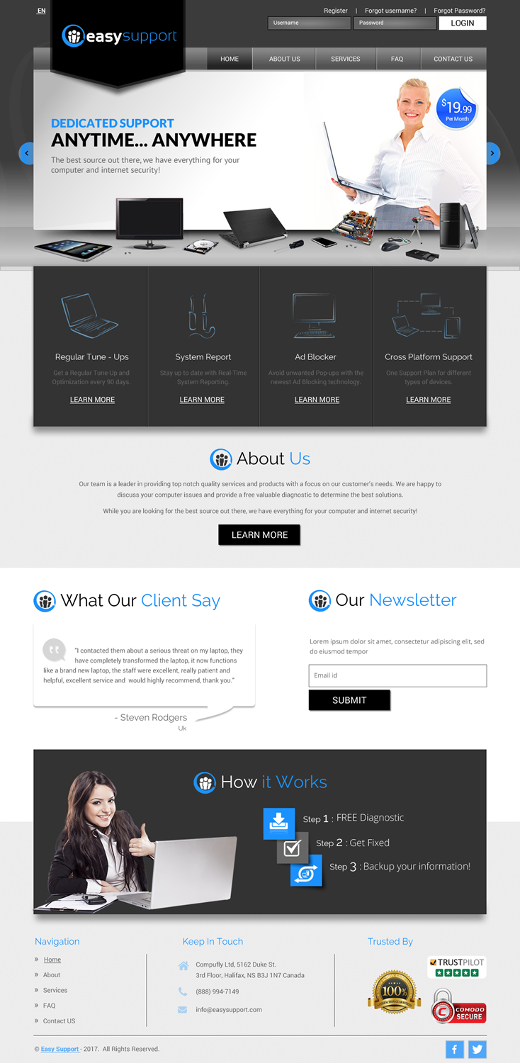 Web Design by rightway for Adlook Marketing Ltd. | Design #14577941