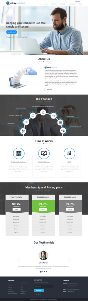 Web Design by Xclusive Designers for Adlook Marketing Ltd. | Design: #14619346