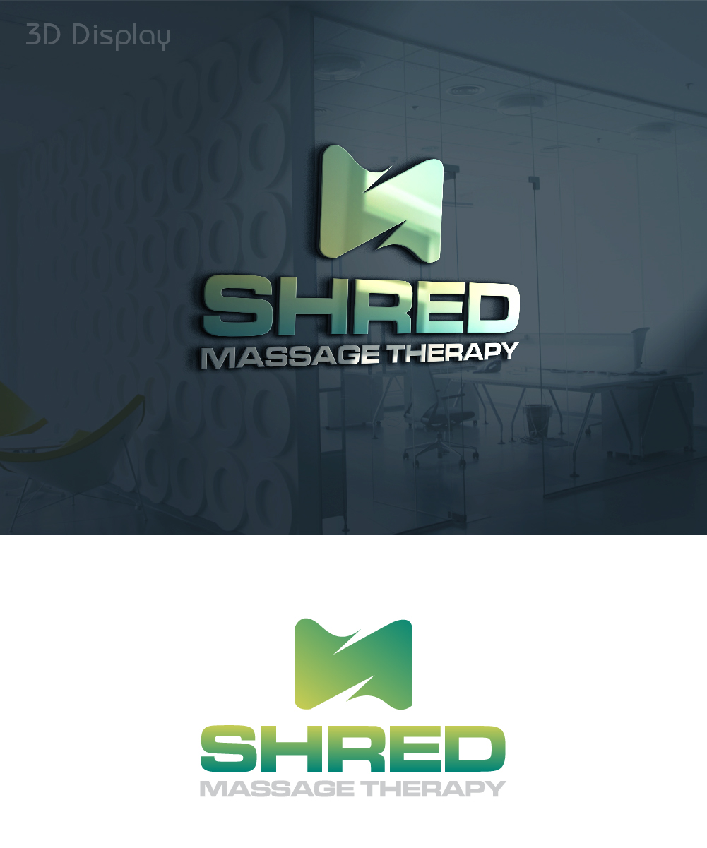 Logo-Design von sourcead23 für S.H.R.E.D Massage Therapy | Design #14595115