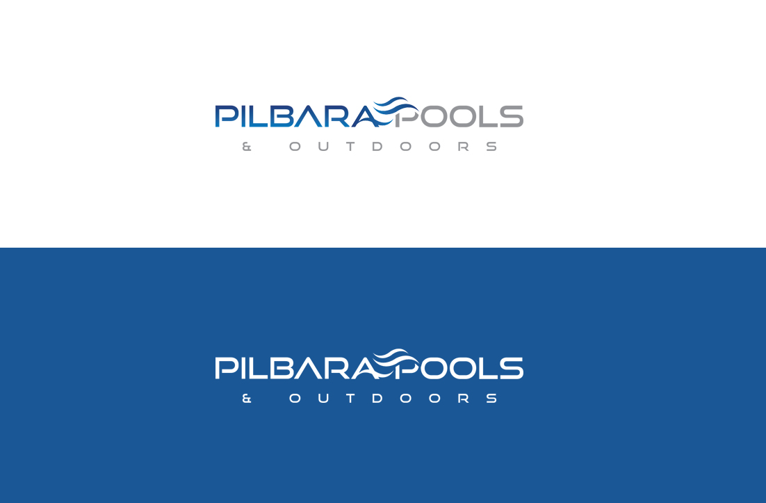 Logo Design by GLDesigns for Pilbara Pools & Outdoor | Design #14619175