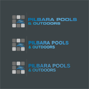 Logo Design by webeezine for Pilbara Pools & Outdoor | Design: #14652938