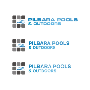 Logo Design by webeezine for Pilbara Pools & Outdoor | Design: #14652940