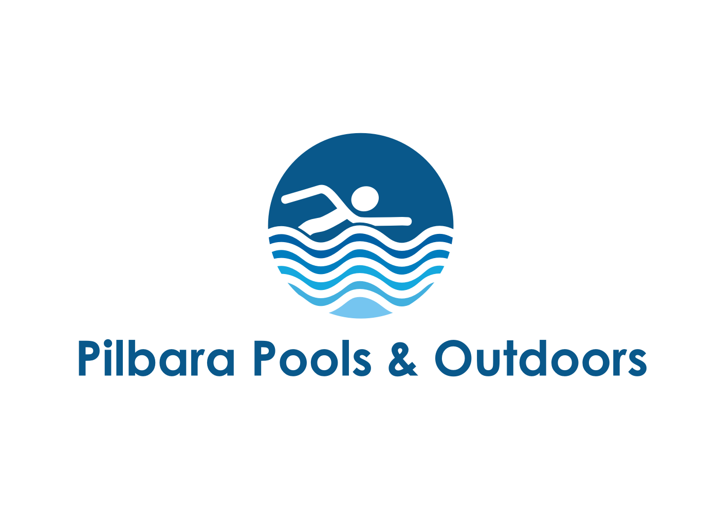Logo Design by dulrochim51 for Pilbara Pools & Outdoor | Design #14587153