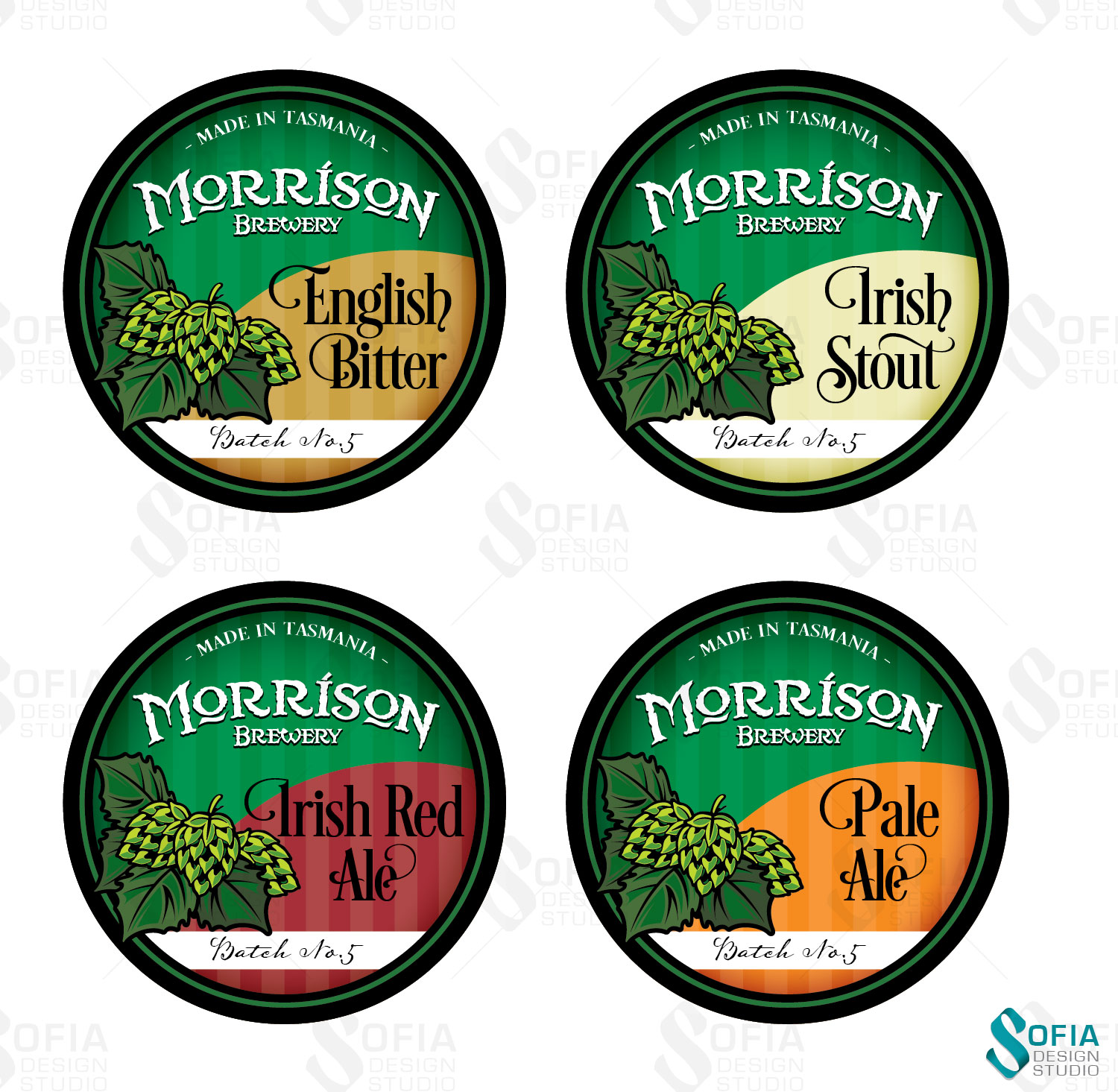 Sticker Design by SofiaDesignStudio for Morrison Brewery | Design #15227671