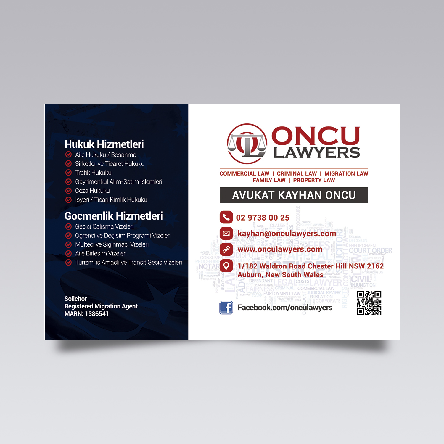 Newspaper Ad Design by VEGA-Designs for Oncu Lawyers | Design #14581663