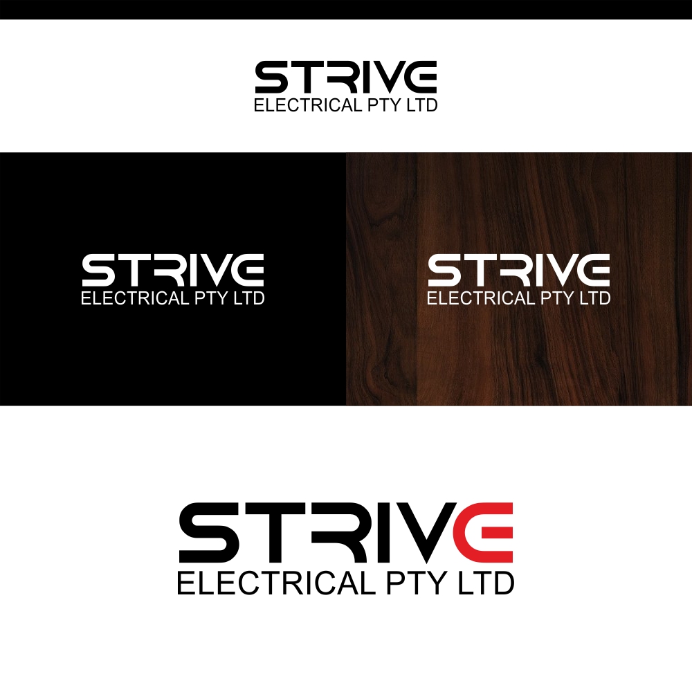 Logo-Design von webeezine für Strive Electrical | Design #14589316