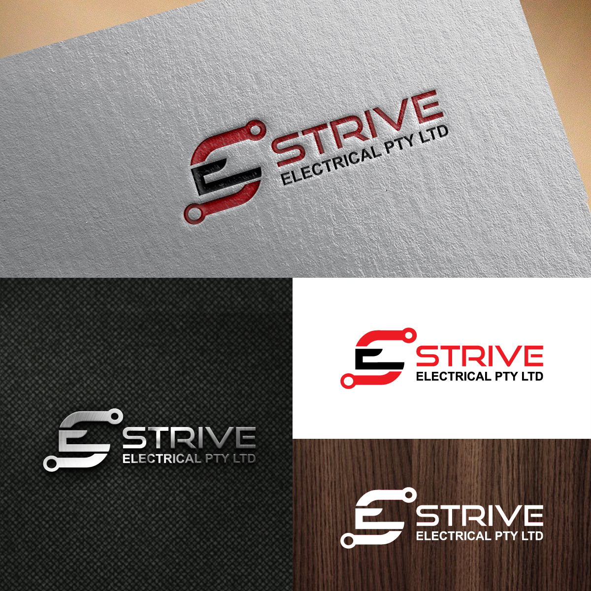 Logo-Design von webeezine für Strive Electrical | Design #14591607
