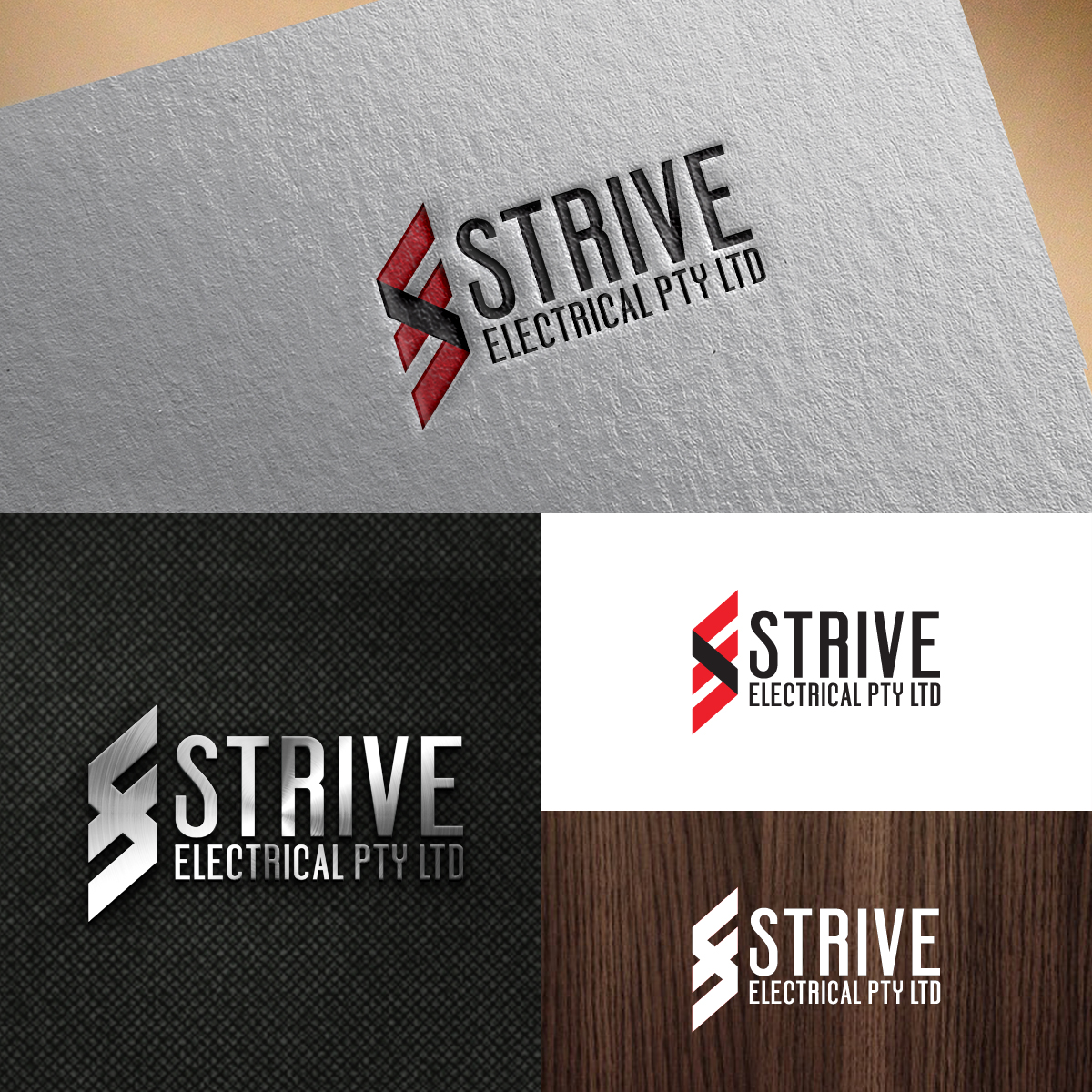 Logo-Design von webeezine für Strive Electrical | Design #14591611