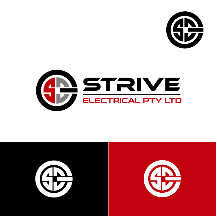 Logo-Design von anamariedesign für Strive Electrical | Design #14629689