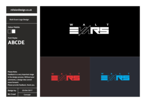 Walt Evars | Logo-Design von nvisiondesign.co.uk