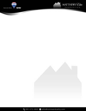 Briefkopf-Design von briliana für Matthews Elite, RE/MAX Legends | Design: #14593301