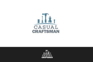 Casual Craftsman or The Casual Craftsman | Logo Design by jaime.sp