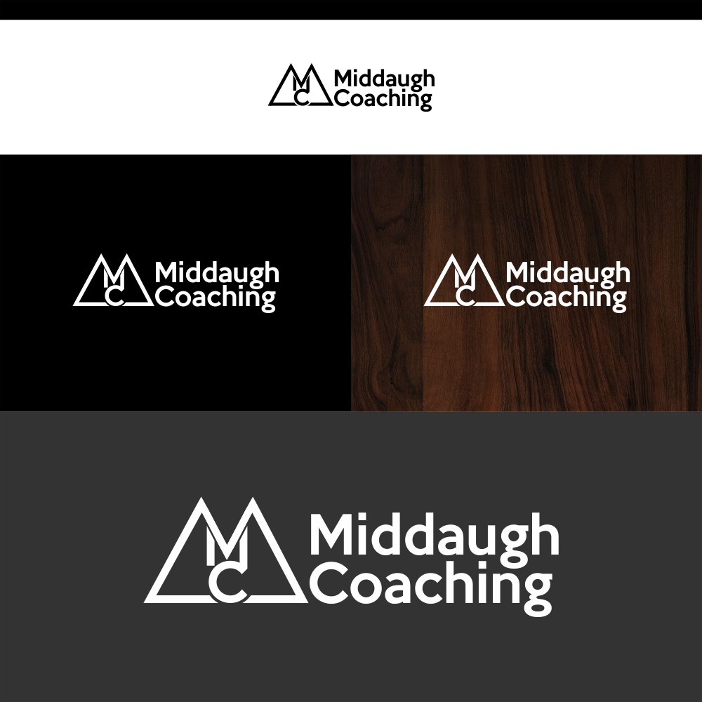 Logo Design by webeezine for Middaugh Coaching | Design #14588615