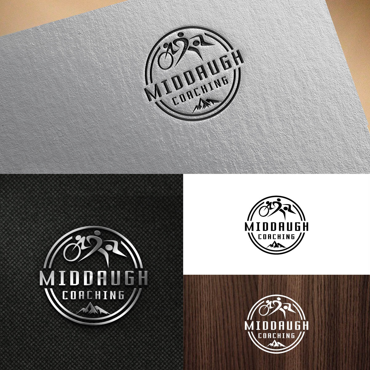Logo Design by webeezine for Middaugh Coaching | Design #14899022