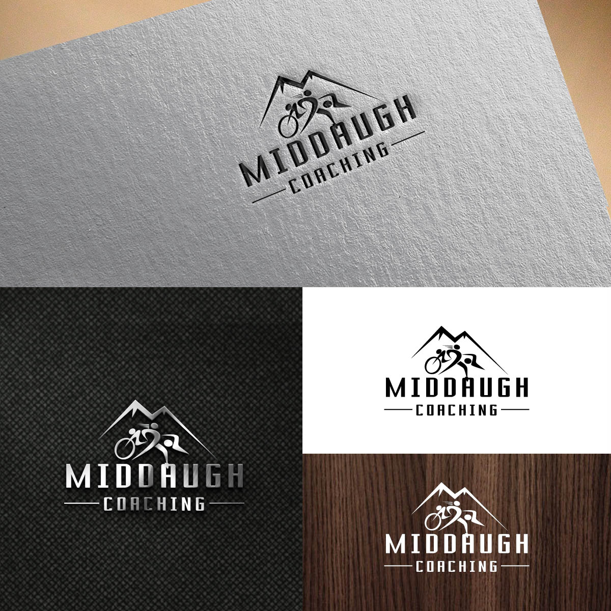 Logo Design by webeezine for Middaugh Coaching | Design #14899024