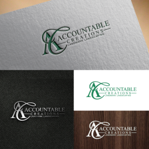 Logo Design by webeezine for Landmark Landscaping | Design: #14588349
