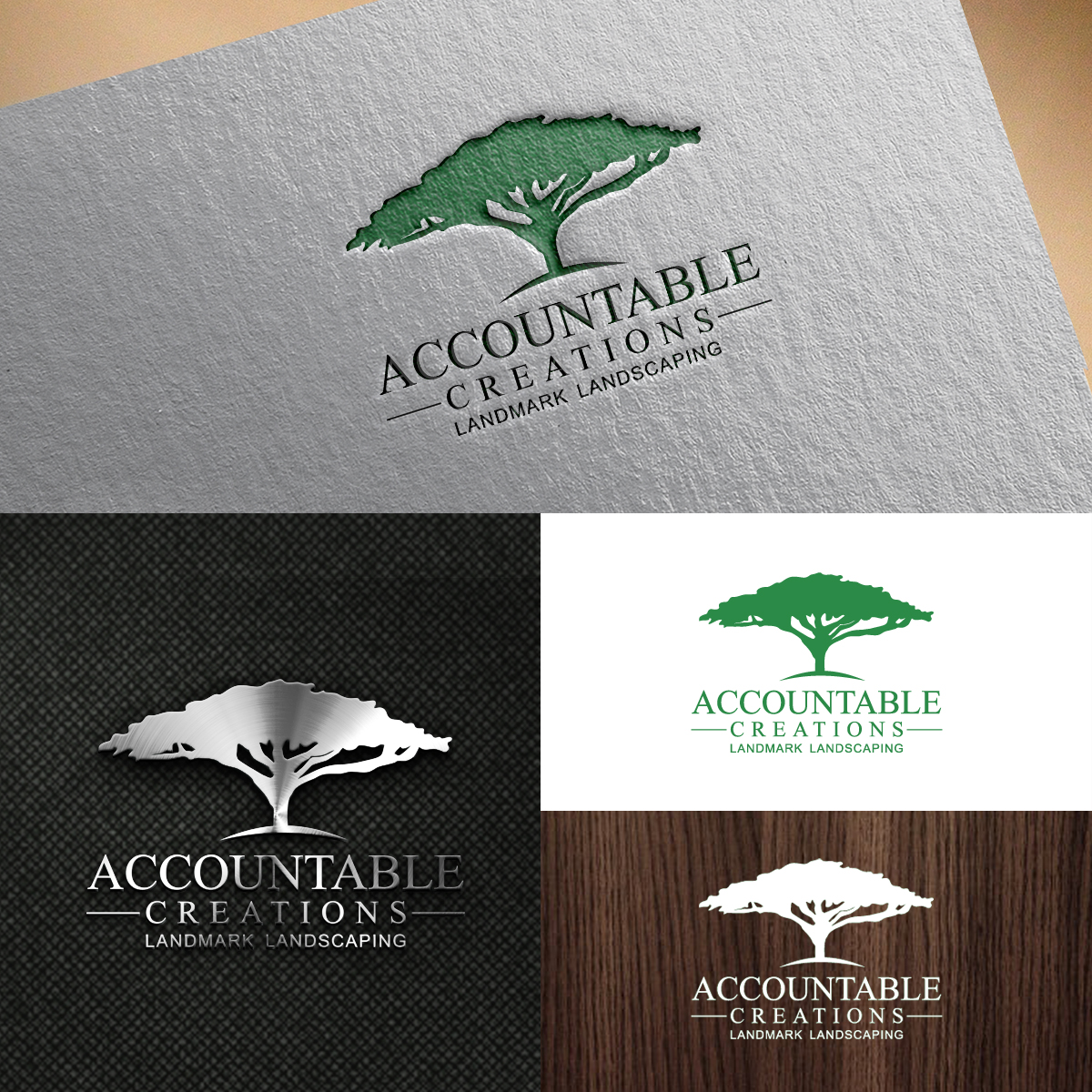 Design de Logo par webeezine pour Landmark Landscaping | Design #14588350