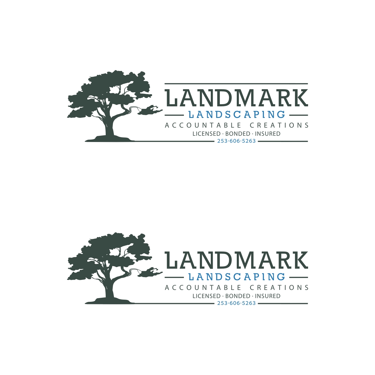 Design de Logo par webeezine pour Landmark Landscaping | Design #14648626
