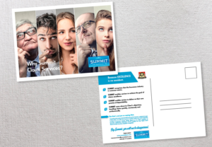 Design de Carte Postale par Sarina.dsg pour Summit Claim Services, Inc. | Design : #14604409