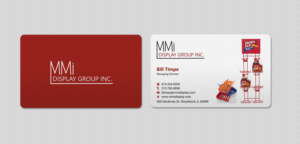 Business Card Design by INDIAN_Ashok for MMI DISPLAY GROUP, INC. | Design: #14588179