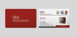 Business Card Design by INDIAN_Ashok for MMI DISPLAY GROUP, INC. | Design: #14588181