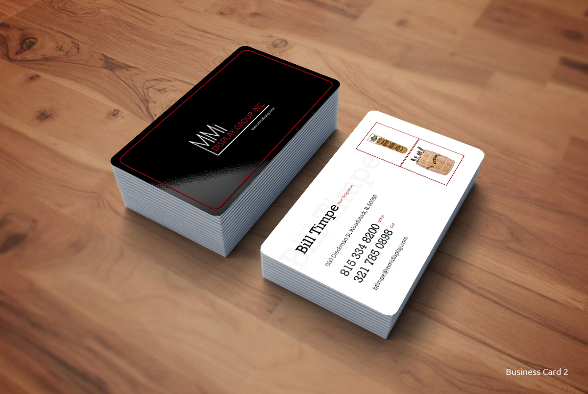 Business Card Design by Sketchweb for MMI DISPLAY GROUP, INC. | Design #14590097