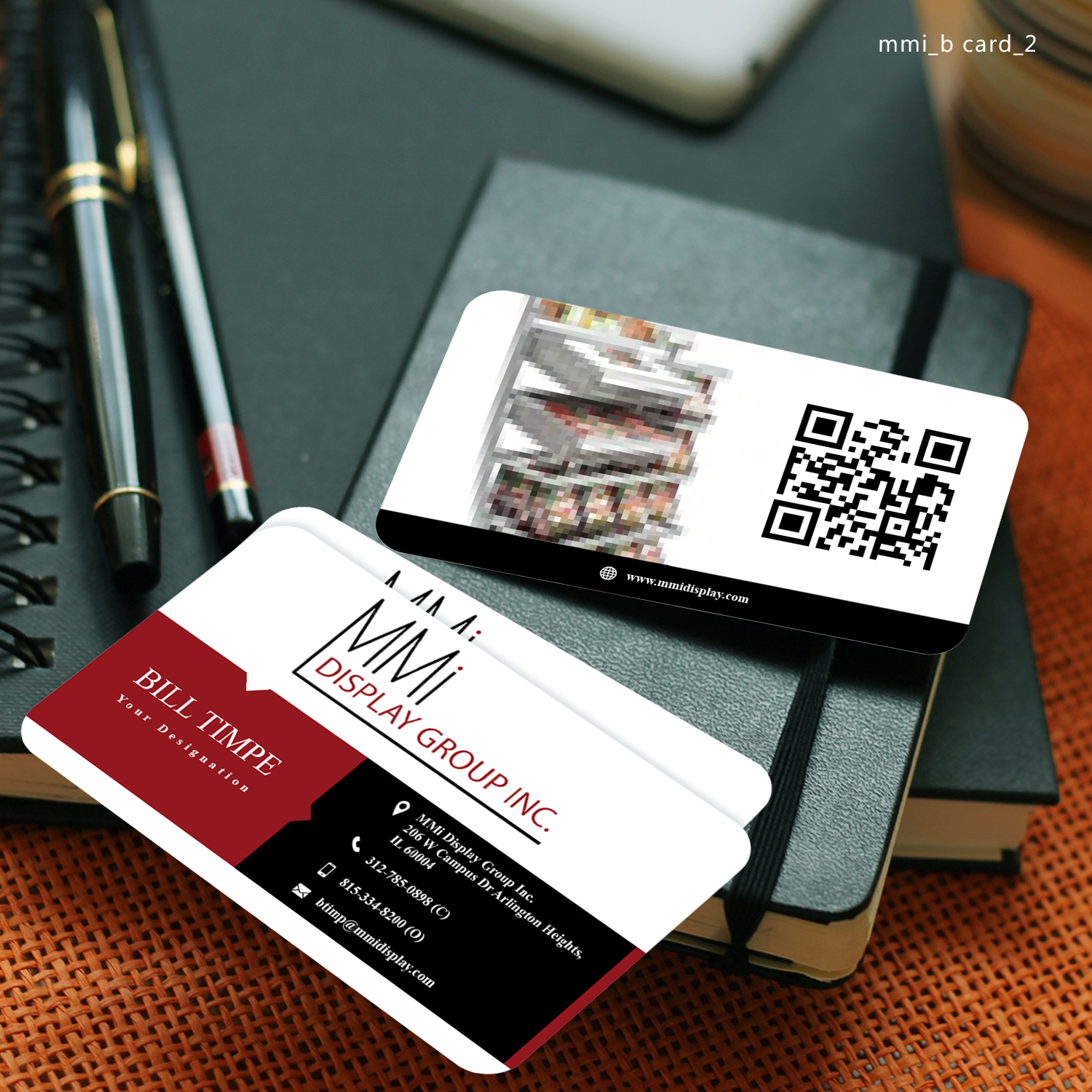 Business Card Design by Sketchweb for MMI DISPLAY GROUP, INC. | Design #14601450