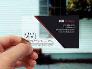 Business Card Design by JK18 for MMI DISPLAY GROUP, INC. | Design: #14618014