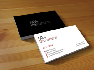 Business Card Design by Creations Box 2015 for MMI DISPLAY GROUP, INC. | Design: #14594139