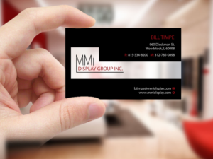 Business Card Design by Creations Box 2015 for MMI DISPLAY GROUP, INC. | Design: #14594140