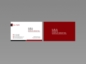 Business Card Design by Creations Box 2015 for MMI DISPLAY GROUP, INC. | Design: #14594141