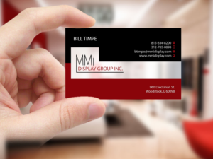 Business Card Design by Creations Box 2015 for MMI DISPLAY GROUP, INC. | Design: #14594142
