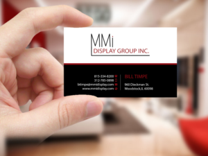 Business Card Design by Creations Box 2015 for MMI DISPLAY GROUP, INC. | Design: #14594151