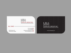 Business Card Design by Creations Box 2015 for MMI DISPLAY GROUP, INC. | Design: #14594158