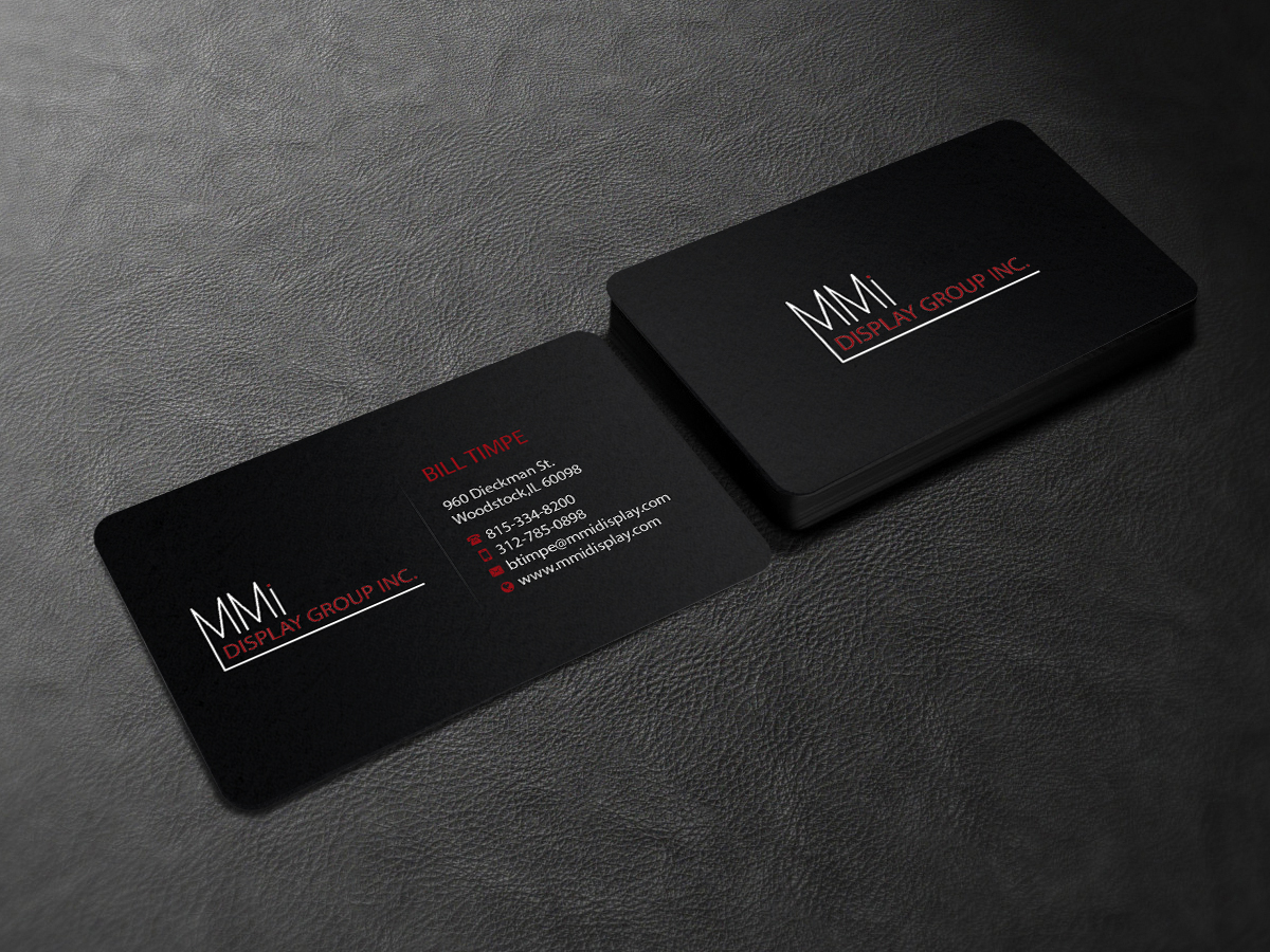 Design de Carte de Visite par Creations Box 2015 pour MMI DISPLAY GROUP, INC. | Design #14594159