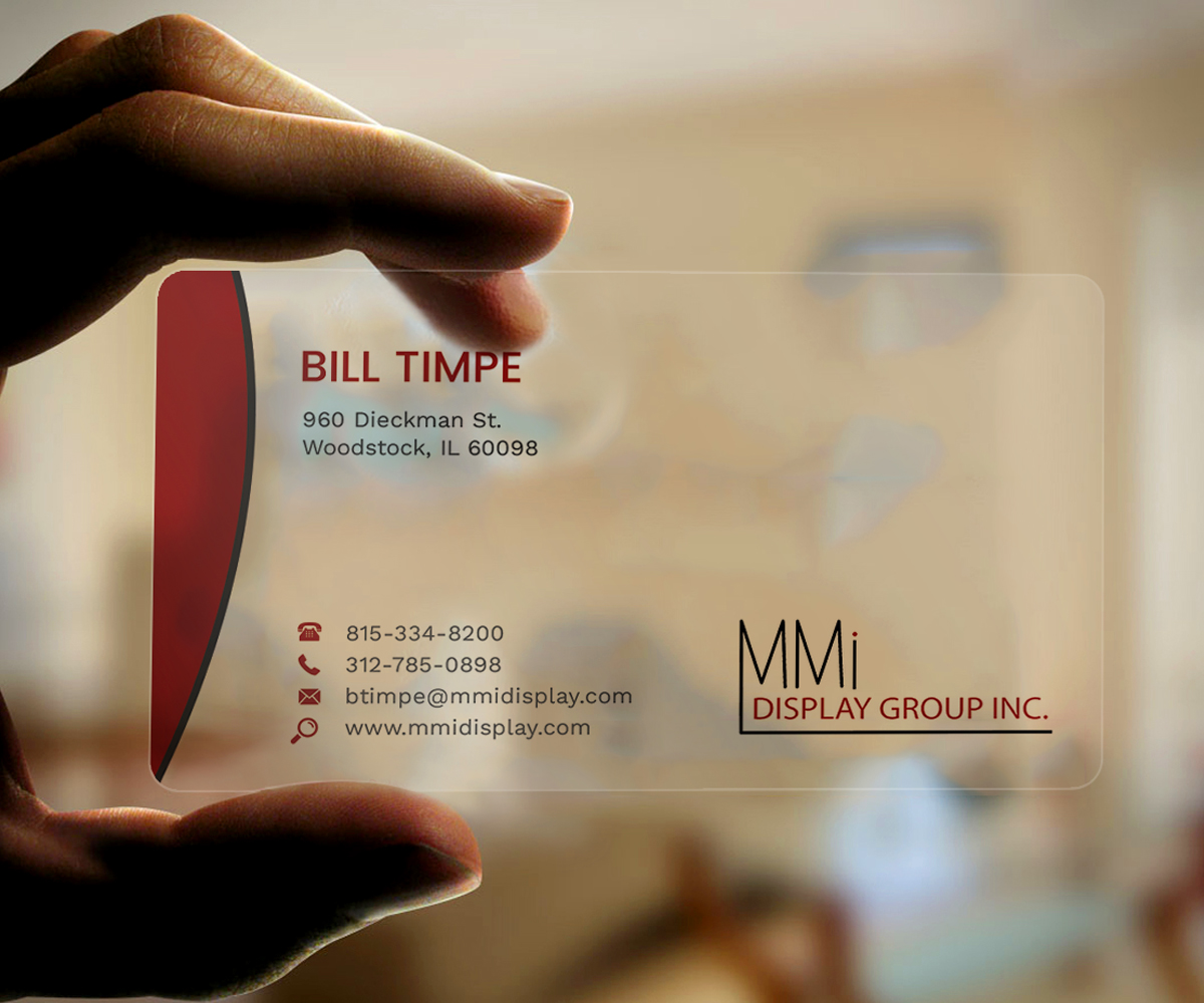 Business Card Design by Graphic Flame for MMI DISPLAY GROUP, INC. | Design #14590682