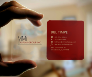 Design de Carte de Visite par Graphic Flame pour MMI DISPLAY GROUP, INC. | Design : #14590701