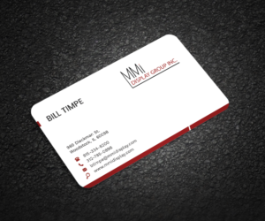 Business Card Design by Graphic Flame for MMI DISPLAY GROUP, INC. | Design: #14590712