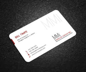 Business Card Design by Graphic Flame for MMI DISPLAY GROUP, INC. | Design: #14635661
