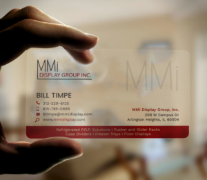 Business Card Design by Graphic Flame for MMI DISPLAY GROUP, INC. | Design: #14641486