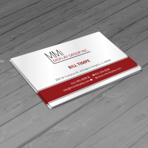 Business Card Design by webeezine for MMI DISPLAY GROUP, INC. | Design: #14588135